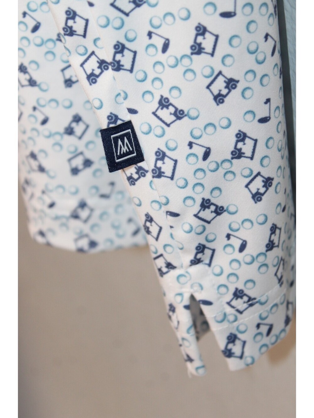 NEW Mizzen+Main Versa Performance Golf Carts / Balls Polo Shirt Men 2XL Classic